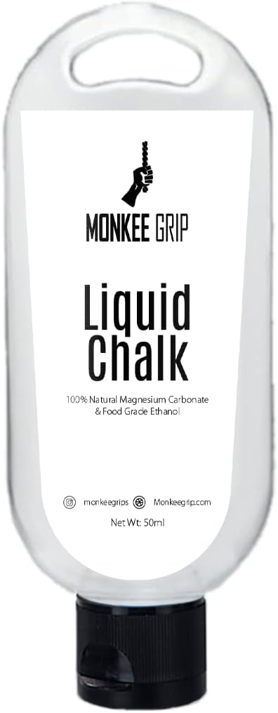 Liquid Hand Chalk Non Slip Better Grip Climbing Weightlifting Gymnastics Quick Dry Made in America Travel Size