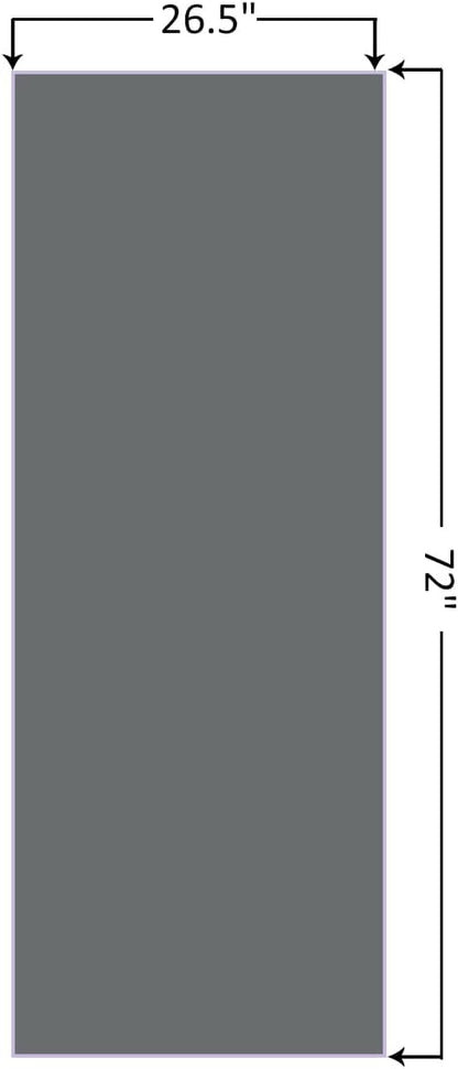 Eunzel Hot Yoga Towel Non-Slip Yoga Mat Towel Ultra-Absorbent Microfiber Towel for Hot Yoga, Pilates，Bikram and Workout 26.5"x 72"