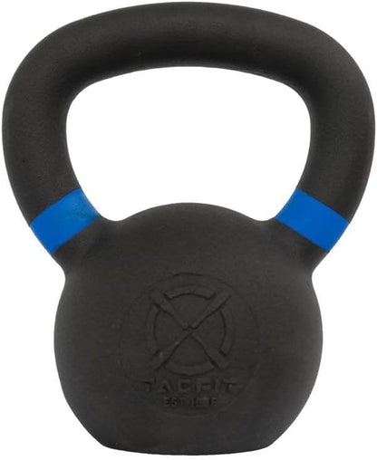 Kettlebell (Powder Coated) - Fitness, Exercise, Strength Training and Weightlifting
