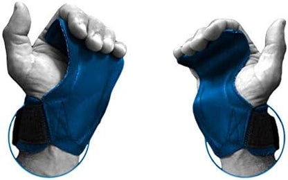 Gripad PRO Weight Lifting Gloves | Heavy Duty Straps | Alternative Power Lifting Hooks | Best for Deadlifts | Adjustable Neoprene Padded Wrist Wraps Support Bodybuilding