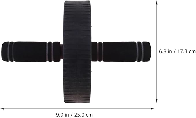 Ab Roller Abdominal Wheel for Men Women Lightweight Core Fitness Equipment Home Workout Tool 9.84X6.81X1.69 Inches Build Abs Burn Calories Strength Training