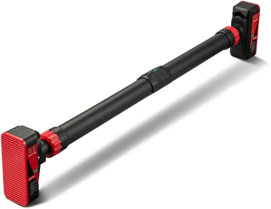 Adjustable Pull Up Bar for Doorway - Upper Body Workout Training Bar with Locking Mechanism, No Screw Installation, Portable Design, Max Load 440 Lbs, Fits 27.2"-36.2" Width for Upper Body Training, H