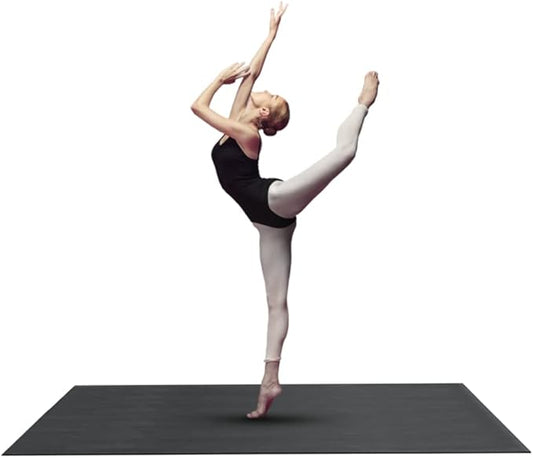Marley Dance Floor – Portable 6 x 3 ft Non-Slip Vinyl Mat for Ballet, Lyrical & Tap – 2mm Thick, Lightweight, Rollable – Ideal for Practice at Home, Studio, or Outdoors