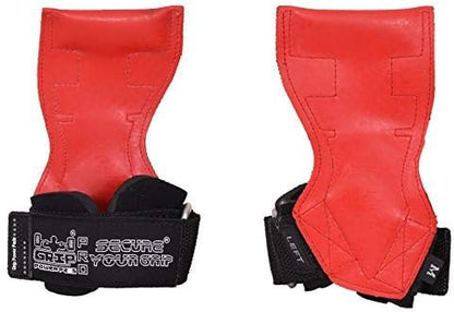 Lifting Grips PRO Weight Gloves Heavy Duty Barbell Gymnastics Straps Alternative to Power Hooks Deadlifts Adjustable Neoprene Padded Wrist Wrap