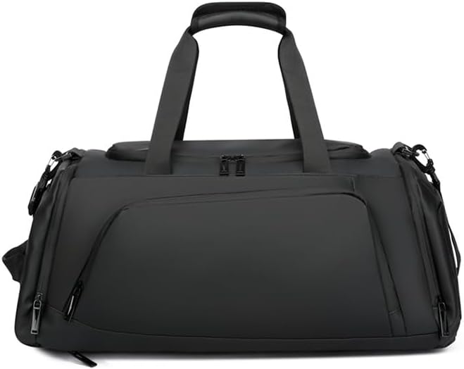 Gym Bag for Men and Women, with shoes and wet compartments - travel, sports, fitness and waterproof overnight bag