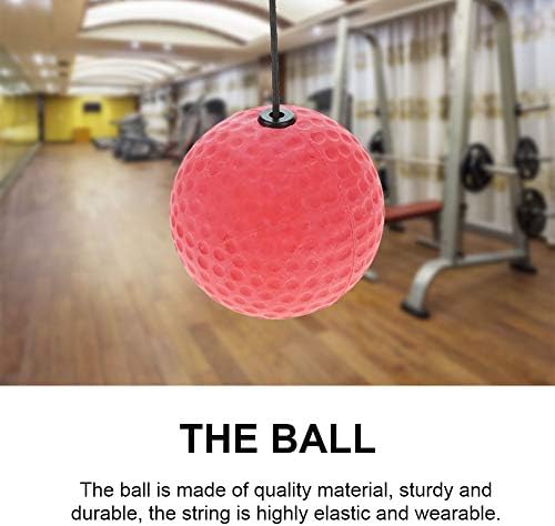 Dioche Boxing Reflex Balls with Adjustable Headband, Multi-Functional Foot Kick Target Speed Punching Pad for Speed and Hand Eye Coordination Training, Boxing