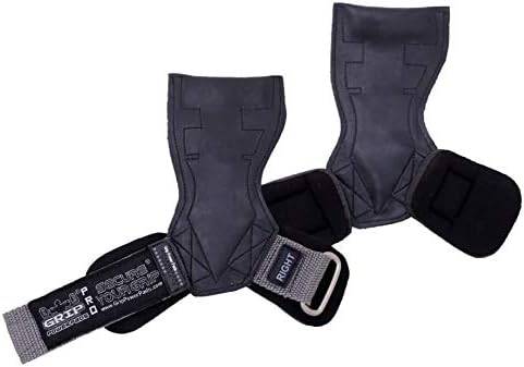 Lifting Grips PRO Weight Gloves Heavy Duty Barbell Gymnastics Straps Alternative to Power Hooks Deadlifts Adjustable Neoprene Padded Wrist Wrap