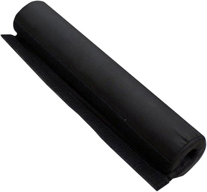 YARNOW Barbell Cushion Exercise Belt Squat Rack para Weights Collar Straps Traction Rope Belts Barbell Neck Pad