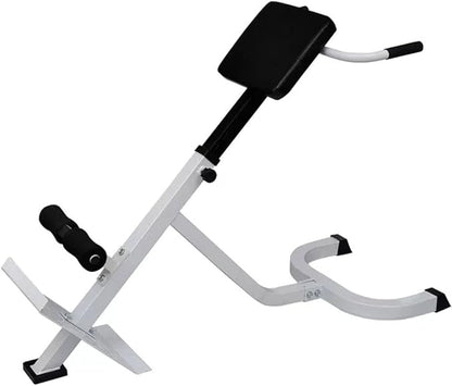Health & Fitness Hyperextension Roman Chair with Adjustable Height and Back, Glute, Hamstring, and Ab Workouts Foldable Sit Up Gym Bench for Home,Back Extension Bench