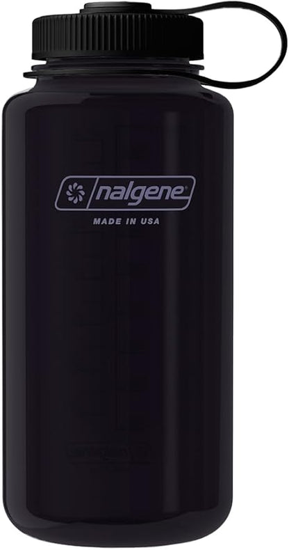 Nalgene 32 oz Wide Mouth Water Bottle | BPA-Free, Durable & Leak Proof, Lightweight Bottle for Hiking & Gym, Work & Travel