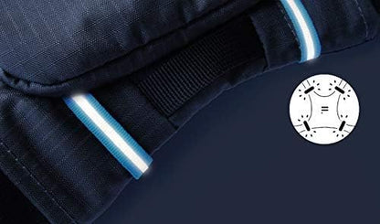 FITLY Minimalist Running Pack - Fitness Backpack Phone Holder, Storage, Thoracic Belt - Carry Personal Items - Running Gear for Men & Women - Lightweight Hydration Water Backpack
