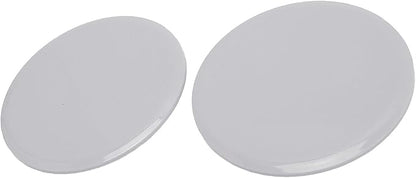 2Pcs Core Sliders for Working Out Compact Discs for Full Body Workout Fitness Home Exercise Equipment Floor Sliders Gray for Strength Training Balance Improvement