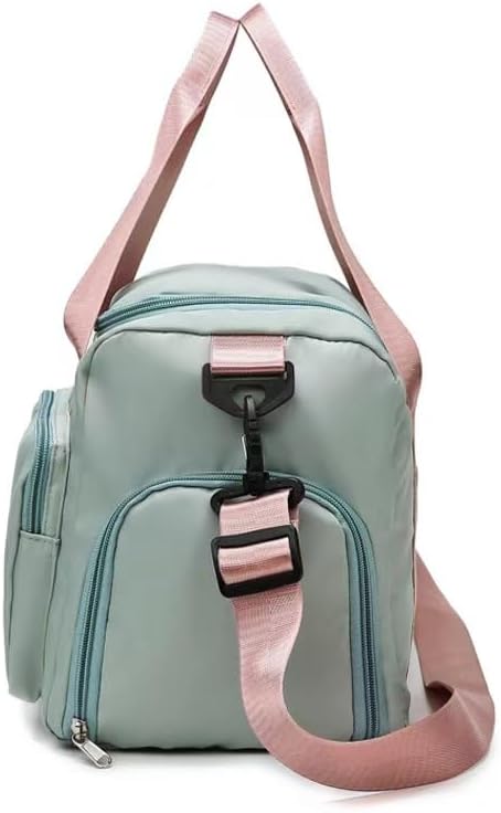 New Sports Tote Gym Travel Luggage Shopping Delivery Weekend Camping Overnight Bag(green)