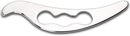 Feelfree Stainless Steel Guasha Scraping Massage Tool for Soft Tissue, Physical Therapy Stuff Used for Back, Legs, Arms, Neck, Shoulder (Bird Shape)