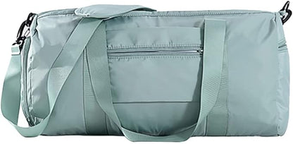 Sports Gym Luggage Travel Bag for Men and Women, Sports Gym Bag, Exercise Duffel Bag, Large Capacity and Light to Carry, Waterproof and Dirt-resistant Foldable Travel Bag ,Gear Green