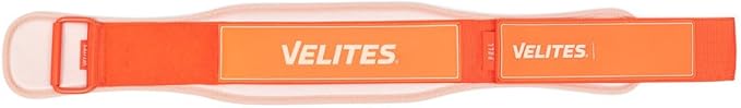 Velites - Weightlifting Lumbar Support Belt - Official of the Royal Spanish Weightlifting Federation - Extra-adherent Velcro - For Deadlifts, Squats, Snatches and Cleans