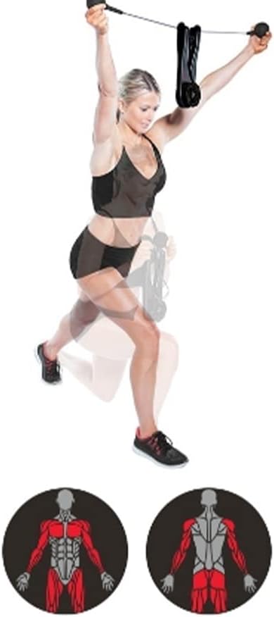OYO Personal Gym - Full Body Portable Gym: Home, Office or Travel - NASA SpiraFlex Resistance Technology