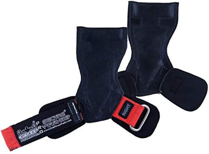 Lifting Grips PRO Weight Gloves Heavy Duty Barbell Gymnastics Straps Alternative to Power Hooks Deadlifts Adjustable Neoprene Padded Wrist Wrap