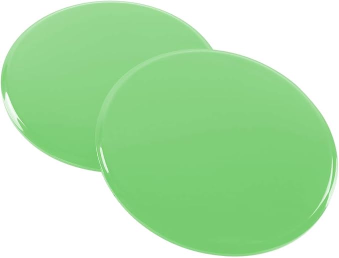 Fitness Sliding Discs ABS Material, 2 Pack, Effective Core Training Equipment for Home Gym Aerobics and Calisthenics in Pink, Black, Red, Blue, Green, Orange