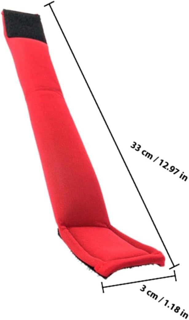 DOITOOL 2pcs Weighted Wrist and Ankle Weights Red Adjustable Sandbag Running Arm Weights for Walking Fitness Training