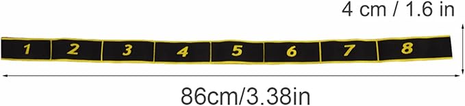 Elastic Exercise Bands, Physical Therapy Bands Yoga Stretching Strap Exercise Accessory Elastic Strap for Home Gym Fitness