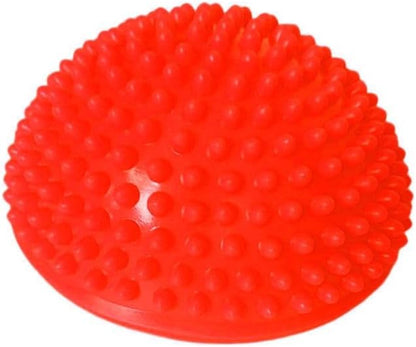 Half Balance Training Ball - Small PVC Semi-Round Stability Trainer with Textured Non-Slip Surface - Balance Board for Core Workouts