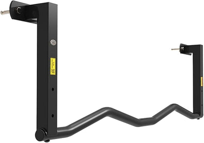 Safety Steel Fitness Horizontal Bar, Wall-Mounted Pull-up Bar, Multi-Purpose Home Gym Strength Training Pole, Easy to Install, Load 300kg (Steel)