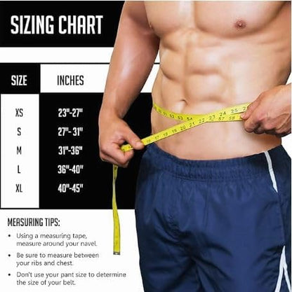X-Large - Black - Premium Quick-Lock Weight Lifting Belt, Black, Nylon, Superior Support, Non-Slip Design for Weightlifting, Powerlifting, Functional Fitness Training