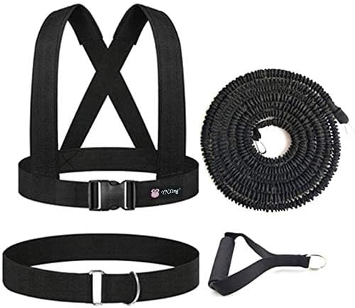 YNXing Resistance Training Rope Explosive Force Bounce Physical Training Resistance Rope Improving Speed, Stamina and Strength
