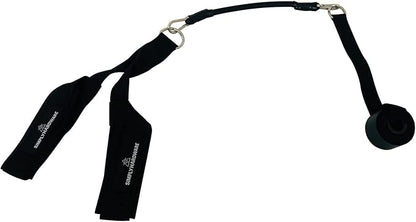 Hip Flexor Training Strap | Reverse Squat Resistance Band Workout Strap Set | Resistance Bands and Door Anchor Included