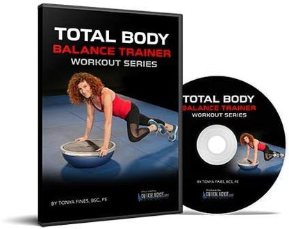 Critical Bench Total Body Balance Trainer Workout Series DVD - Follow Along Exercise Routines Using Balance Trainer