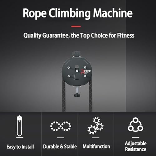 Adjustable Resi Trainer Machine - Portable Rope Exercise System for Home Gym, Endless Cable Pulley Trainer, Strength Training Equipment, Gym Fitness Gear