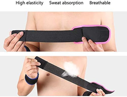 Wrist Brace, Compression Wrist Strap Support Wrist for Men & Women, Youth & Elderly, Boys& Girls, One Size Adjustable, Sports Wristband 1 PCS (Blue)