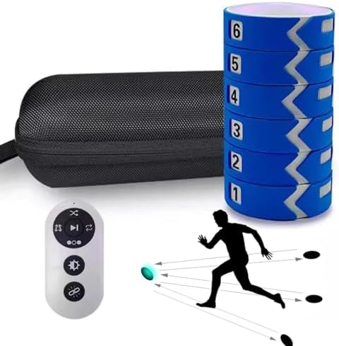 Reaction Training Light, Agile Speed Training Equipment, 4 Modes,for Football, Boxing, Fitness, Sports