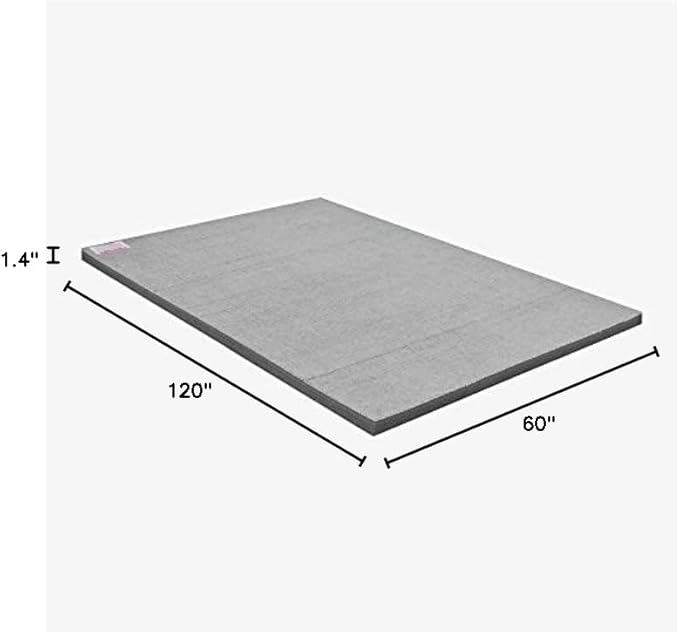 FlooringInc's Rollout Carpet Top Cheer Mat, Perfect as a Gymnastics Mat, Tumbling Mat or Portable Cheerleading Gym Mats for Home Workouts and Practice
