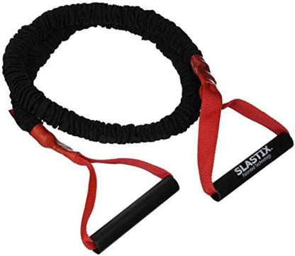Stroops Slastix Toner Resistance Bands with Handles | Safe Sleeve Exercise Bands for Strength Training, Full Body Workouts, and Home Gym Fitness