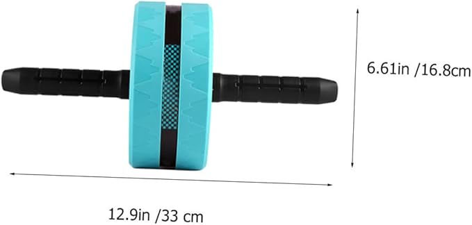 Milisten Silent Ab Roller Wheel with Knee Pad Fitness Equipment for Core Strength Adjustable Abdominal Exercise Tool for Home Workouts Suitable for Beginners and Advanced Users