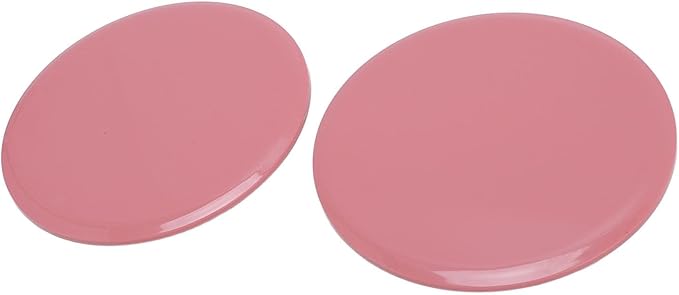 SUNGOOYUE 2 Core Sliders, ABS Material Workout Discs for Home Gym Exercise, with Foam Layer for Stability and Comfort, Compact Pads for Full Body Fitness