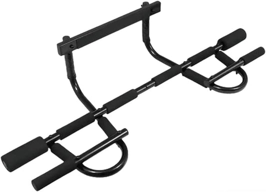 2025 Upgrade Pull Up Bar, 440 lbs Heavy Duty Upper Body Fitness Workout Bar| Multi-Grip Strength for Doorway | Indoor Chin-Up Bar Fitness Trainer for Home Gym Portable