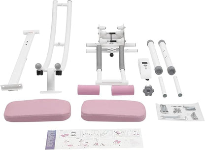 Ab Workout Equipment,Ab Machine for Home Gym, Foldable Core & Abdominal Exercise Machine, Adjustable Ab Machine Full Body Workout Women Exercise Fitness Equipment, 150kg/330lbs Weight Capacity
