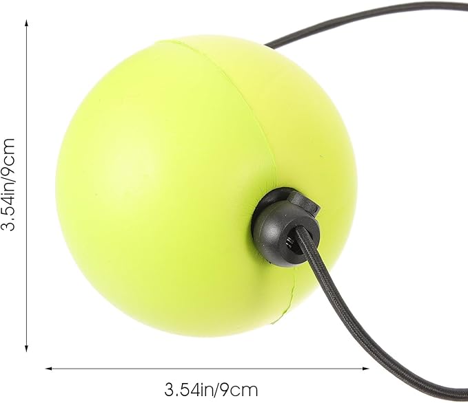 VICASKY Hanging Speed Boxing Ball with Suction Cup 90mm Green Reflex Training Punching Bag Reaction Boxing Speedball and Coordination Training
