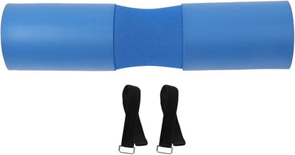 Alomejor Barbell Pad for Squats Thick Foam with Adjustable Straps Neck Shoulder Protection Hip Thrust Pad Blue