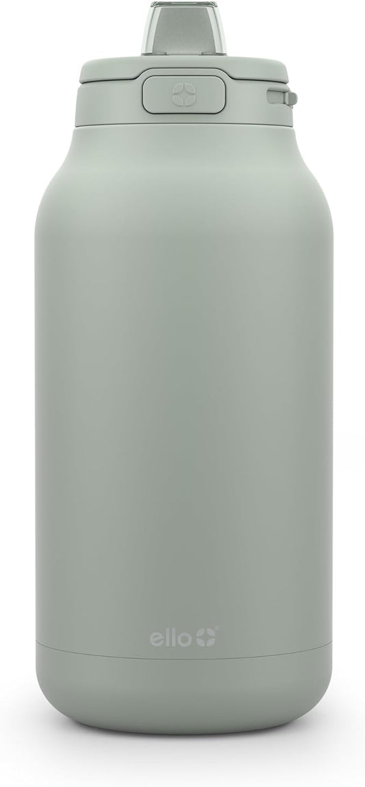 Ello Hydra 64oz Half Gallon Vacuum Insulated Stainless Steel Jug with Locking