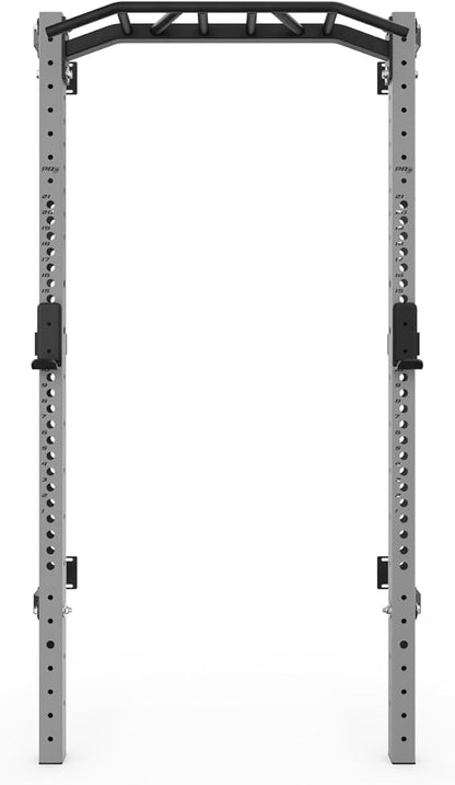 PRx Performance Profile® PRO Squat Rack 3x3 with Kipping or Multi-Grip Pull Up Bar, 89" or 95" Uprights As Seen On Shark Tank Wall Mounted Home Garage Gym Exercise System