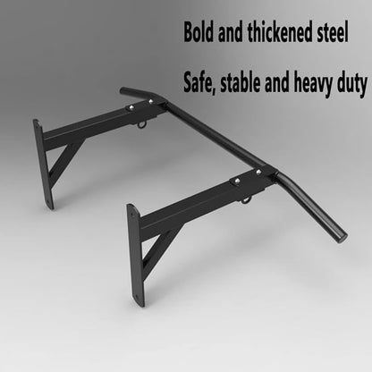 Wall-Mounted Pull Up Bar, for Home Gym Workout Training Heavy Duty Fitness Bar, Home Fitness System with Grommets, 661 Lbs