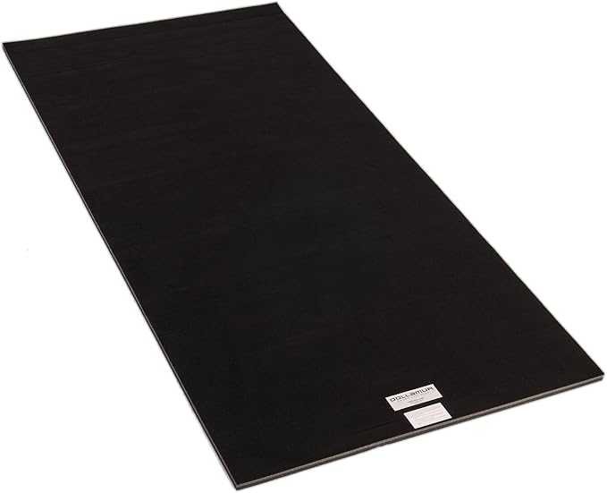 Dollamur 5'x10'x1-3/8" Gymnastics Mat, Carpeted Mat for Tumbling and Cheerleading, FLEXI-Roll®