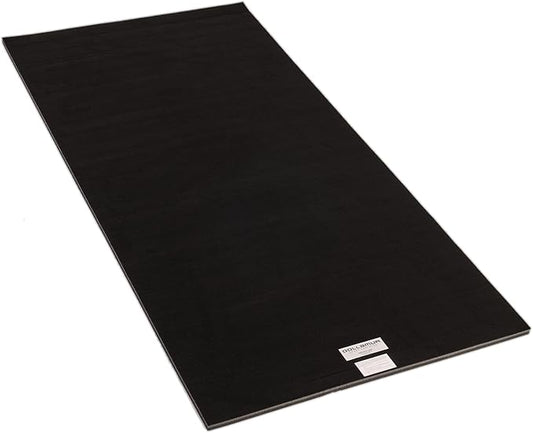 Dollamur 5'x10'x1-3/8" Gymnastics Mat, Carpeted Mat for Tumbling and Cheerleading, FLEXI-Roll®