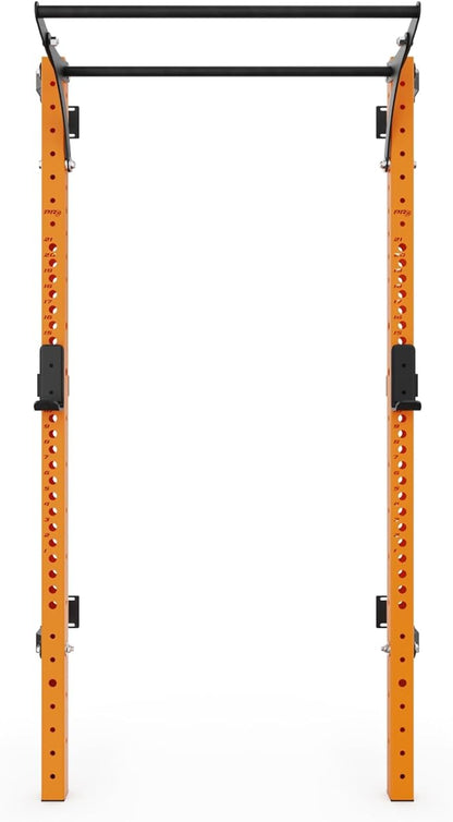 PRx Performance Profile® PRO Squat Rack 3x3 with Kipping or Multi-Grip Pull Up Bar, 89" or 95" Uprights As Seen On Shark Tank Wall Mounted Home Garage Gym Exercise System
