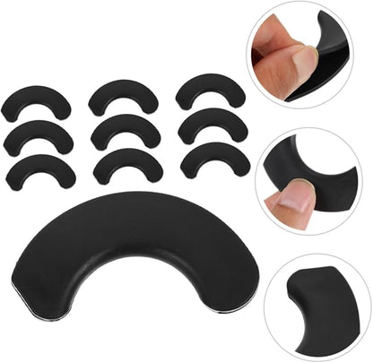 Mipcase 10pcs Crescent Dumbbell Support Pad Gym Hip Thrust Pad for Barbell Fitness Equipment for Home Gym