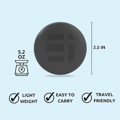 Massage Lacrosse Balls for Deep Tissue Relief - Trigger Point Therapy Ball Set for Plantar Fasciitis, Myofascial Release for Back, Shoulder, Foot - Massage Ball Roller - 2 Pack (Night Black)